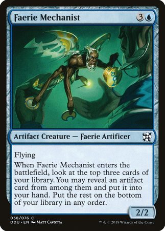 Faerie Mechanist [Duel Decks: Elves vs. Inventors] | Cracking-Singles