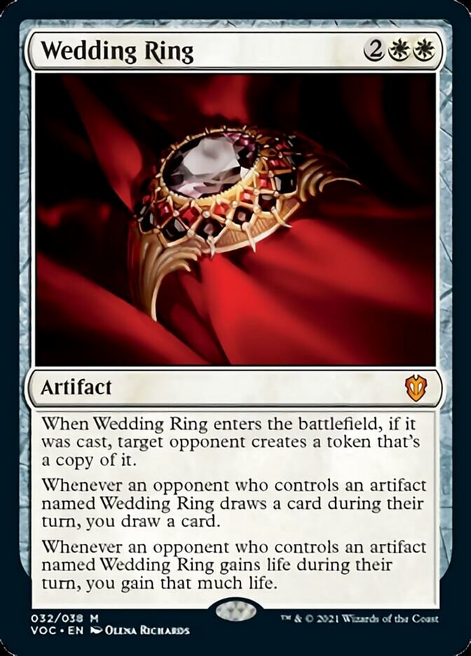 Wedding Ring [Innistrad: Crimson Vow Commander] | Cracking-Singles