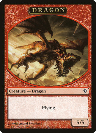 Dragon Token [Worldwake Tokens] | Cracking-Singles