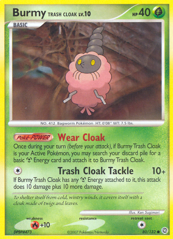 Burmy Trash Cloak (80/132) [Diamond & Pearl: Secret Wonders] | Cracking-Singles