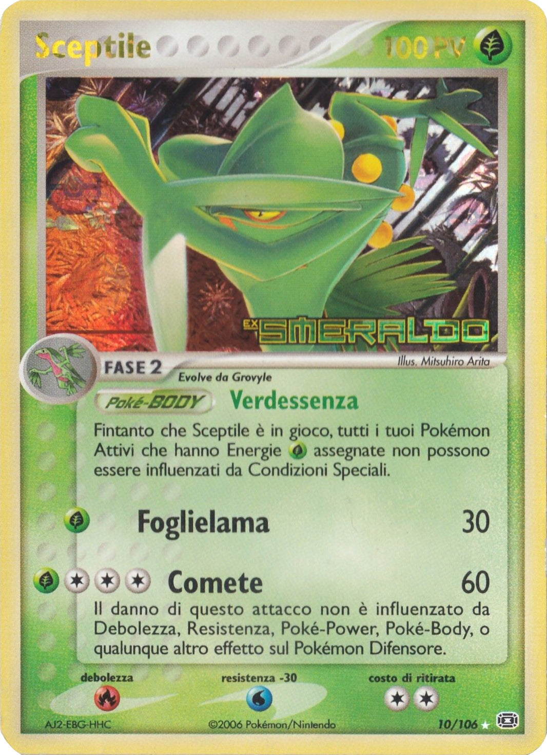 Sceptile (10/106) (Stamped) [EX: Emerald] | Cracking-Singles