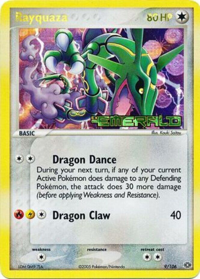 Rayquaza (9/106) (Stamped) [EX: Emerald] | Cracking-Singles