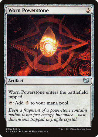 Worn Powerstone [Commander 2015] | Cracking-Singles