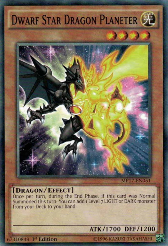 Dwarf Star Dragon Planeter [MP17-EN051] Common | Cracking-Singles