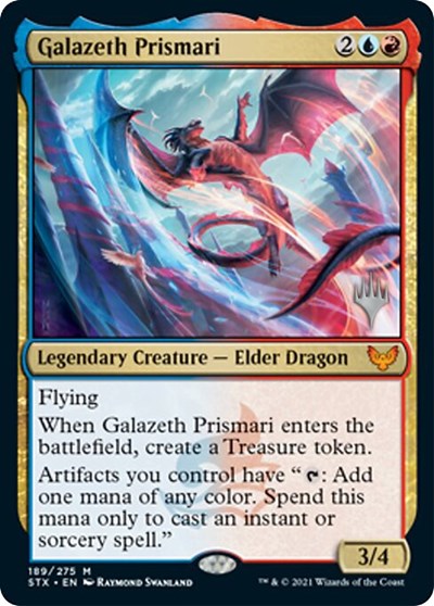 Galazeth Prismari (Promo Pack) [Strixhaven: School of Mages Promos] | Cracking-Singles