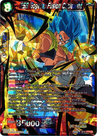 SSB Gogeta, Fusion Onslaught [BT6-014] | Cracking-Singles