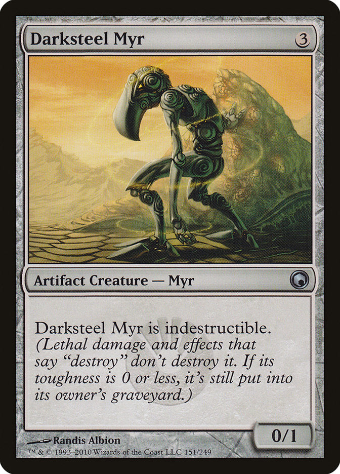 Darksteel Myr [Scars of Mirrodin] | Cracking-Singles