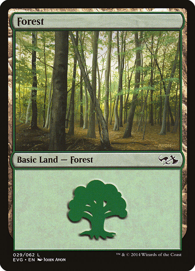 Forest (29) (Elves vs. Goblins) [Duel Decks Anthology] | Cracking-Singles