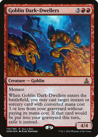 Goblin Dark-Dwellers [Oath of the Gatewatch Promos] | Cracking-Singles