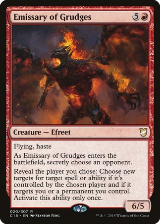 Emissary of Grudges [Commander 2018] | Cracking-Singles