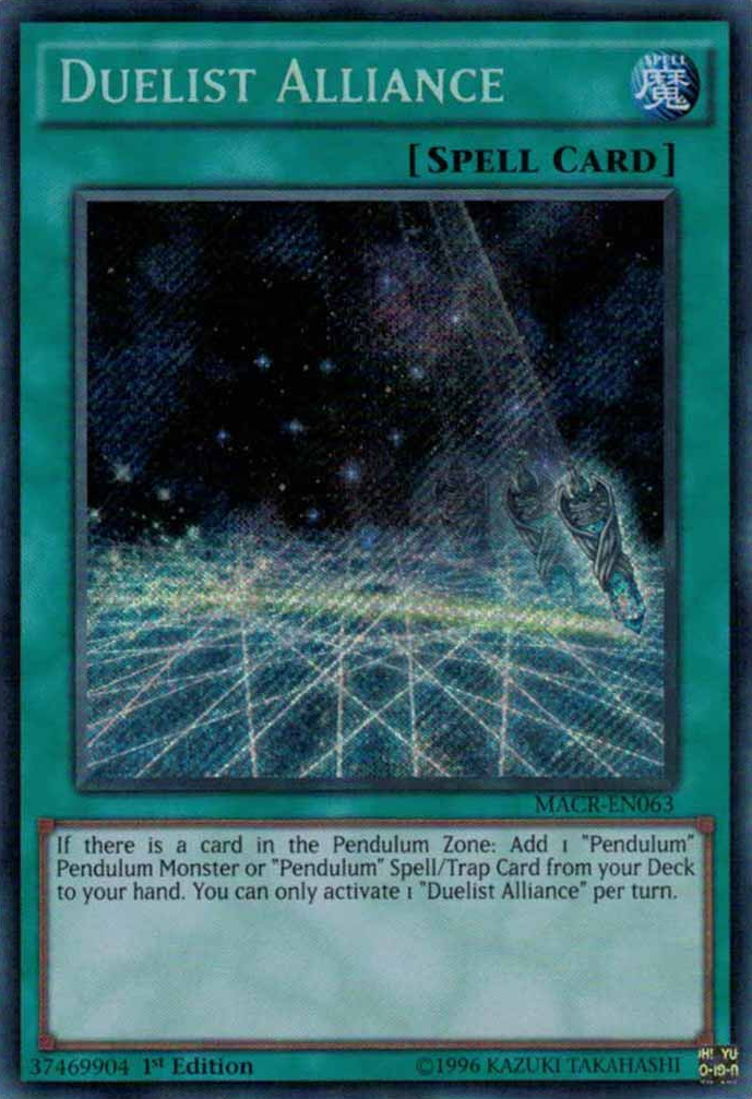 Duelist Alliance [MACR-EN063] Secret Rare | Cracking-Singles