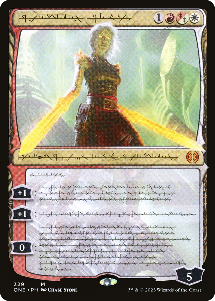 Nahiri, the Unforgiving (Phyrexian) [Phyrexia: All Will Be One] | Cracking-Singles