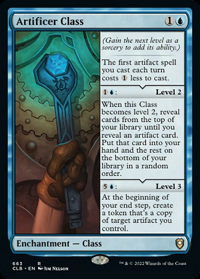 Artificer Class [Commander Legends: Battle for Baldur's Gate] | Cracking-Singles