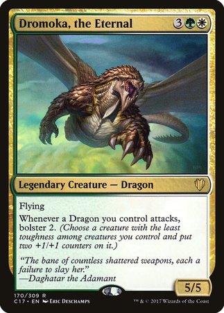 Dromoka, the Eternal [Commander 2017] | Cracking-Singles