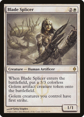 Blade Splicer [New Phyrexia] | Cracking-Singles