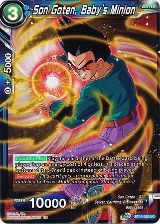 Son Goten, Baby's Minion [BT11-036] | Cracking-Singles