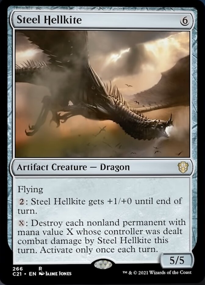 Steel Hellkite [Commander 2021] | Cracking-Singles