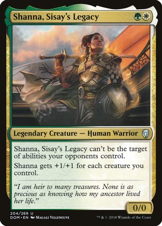 Shanna, Sisay's Legacy [Dominaria] | Cracking-Singles