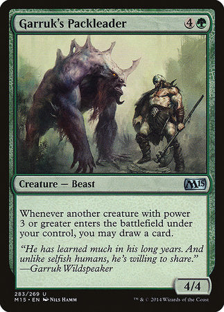 Garruk's Packleader [Magic 2015] | Cracking-Singles