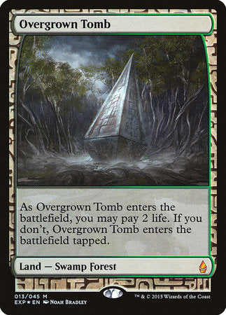 Overgrown Tomb [Zendikar Expeditions] | Cracking-Singles