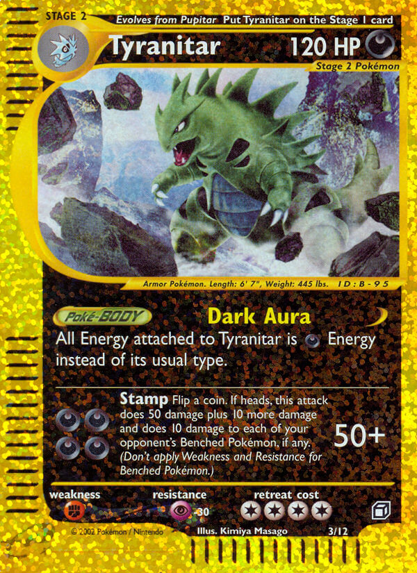 Tyranitar (3/12) [Box Topper] | Cracking-Singles