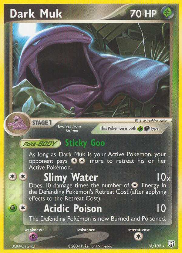 Dark Muk (16/109) [EX: Team Rocket Returns] | Cracking-Singles