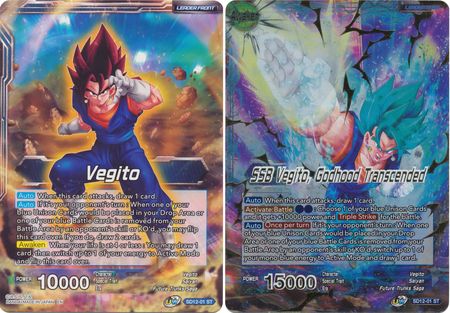 Vegito // SSB Vegito, Godhood Transcended (Starter Deck Exclusive) [SD12-01] | Cracking-Singles