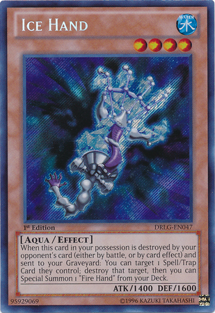 Ice Hand [DRLG-EN047] Secret Rare | Cracking-Singles