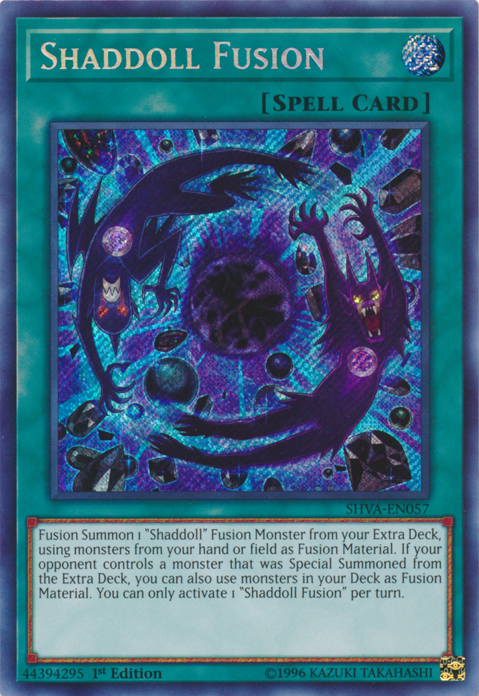 Shaddoll Fusion [SHVA-EN057] Secret Rare | Cracking-Singles