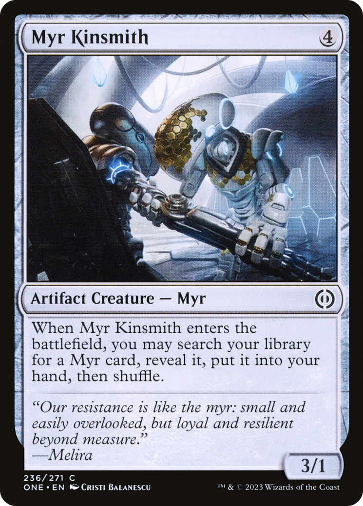 Myr Kinsmith [Phyrexia: All Will Be One] | Cracking-Singles