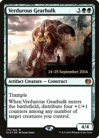 Verdurous Gearhulk [Kaladesh Promos] | Cracking-Singles