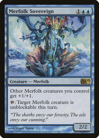 Merfolk Sovereign [Magic 2010] | Cracking-Singles