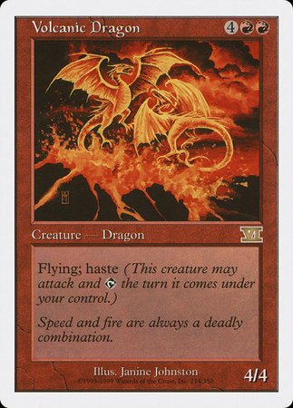 Volcanic Dragon [Classic Sixth Edition] | Cracking-Singles