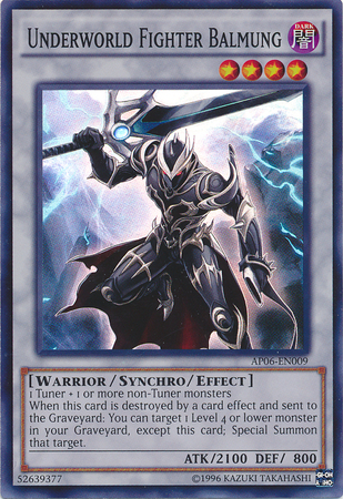 Underworld Fighter Balmung [AP06-EN009] Super Rare | Cracking-Singles