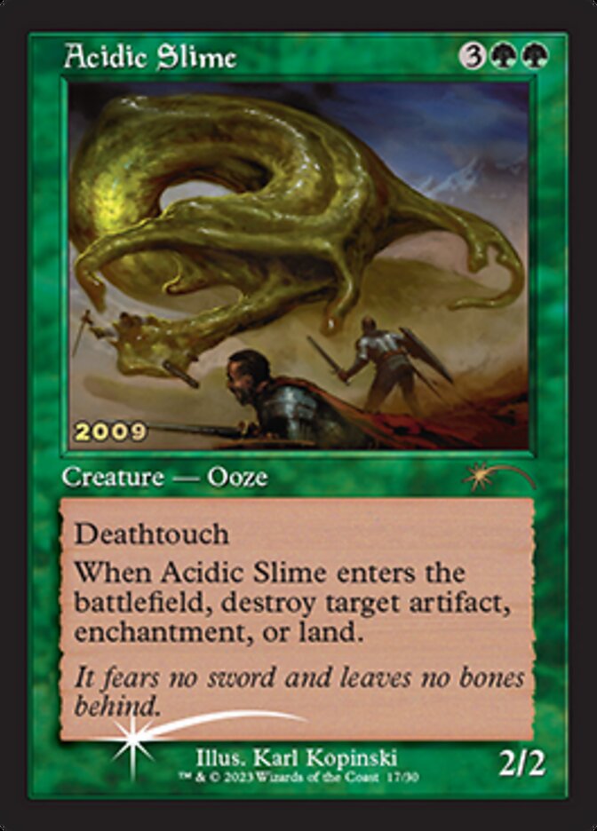 Acidic Slime [30th Anniversary Promos] | Cracking-Singles