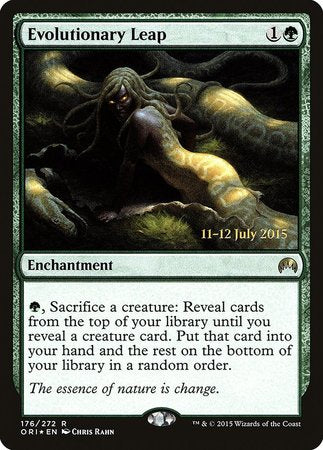 Evolutionary Leap [Magic Origins Promos] | Cracking-Singles