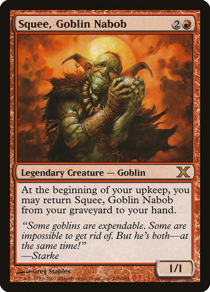 Squee, Goblin Nabob [Tenth Edition] | Cracking-Singles