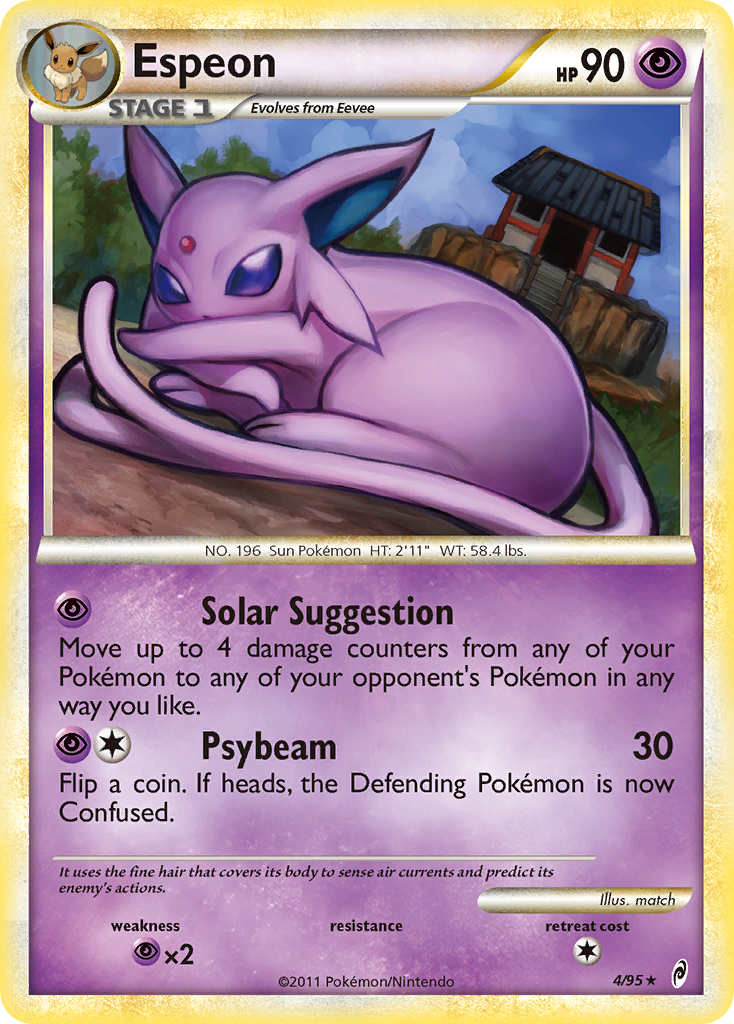 Espeon (4/95) [HeartGold & SoulSilver: Call of Legends] | Cracking-Singles