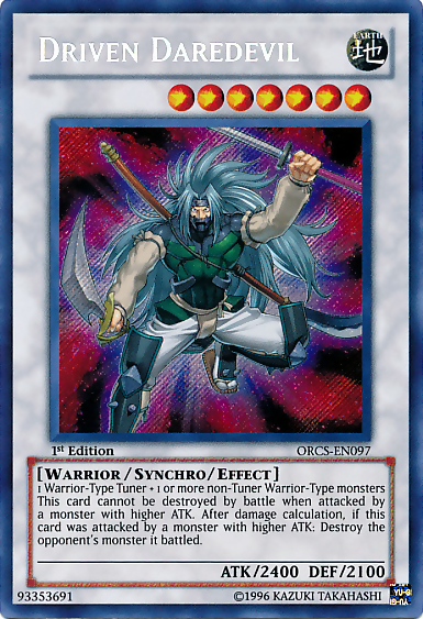 Driven Daredevil [ORCS-EN097] Secret Rare | Cracking-Singles