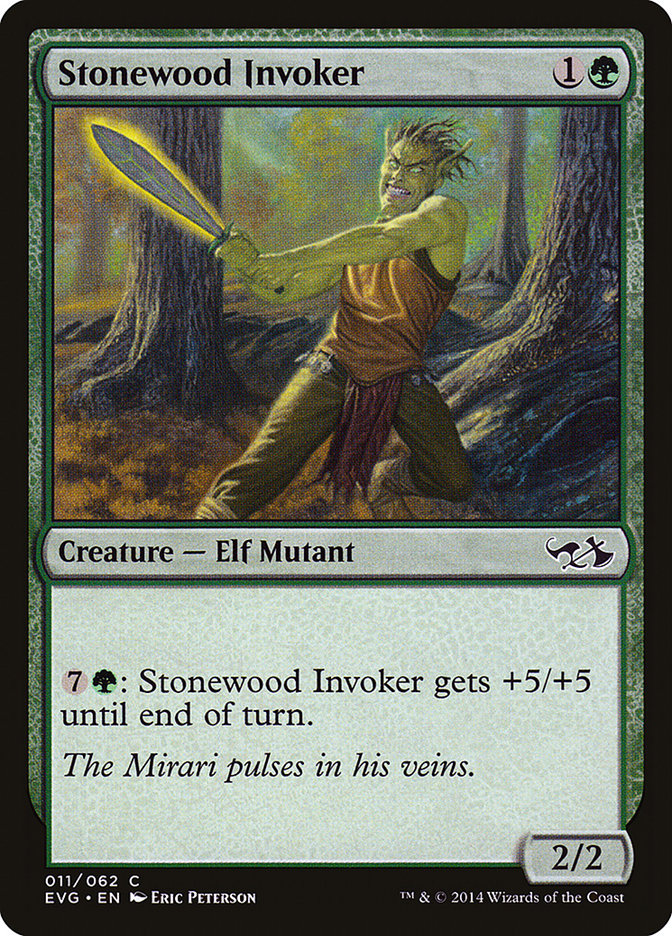 Stonewood Invoker (Elves vs. Goblins) [Duel Decks Anthology] | Cracking-Singles