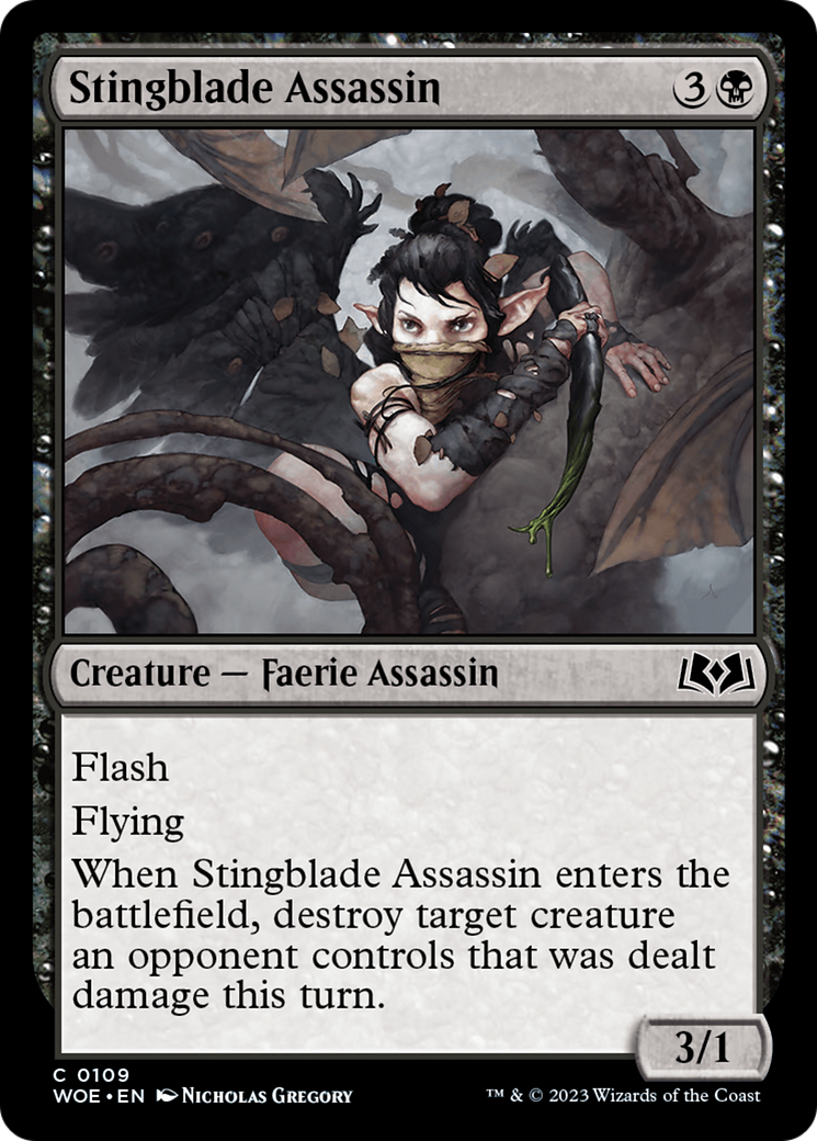 Stingblade Assassin [Wilds of Eldraine] | Cracking-Singles