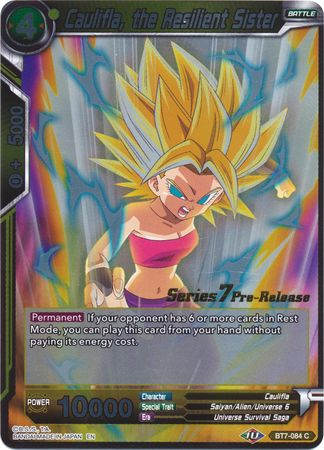 Caulifla, the Resilient Sister [BT7-084_PR] | Cracking-Singles