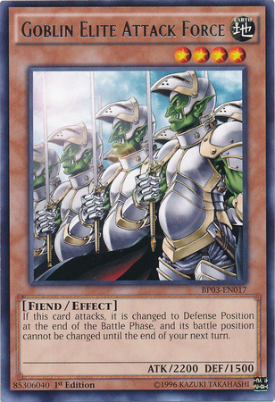 Goblin Elite Attack Force [BP03-EN017] Rare | Cracking-Singles