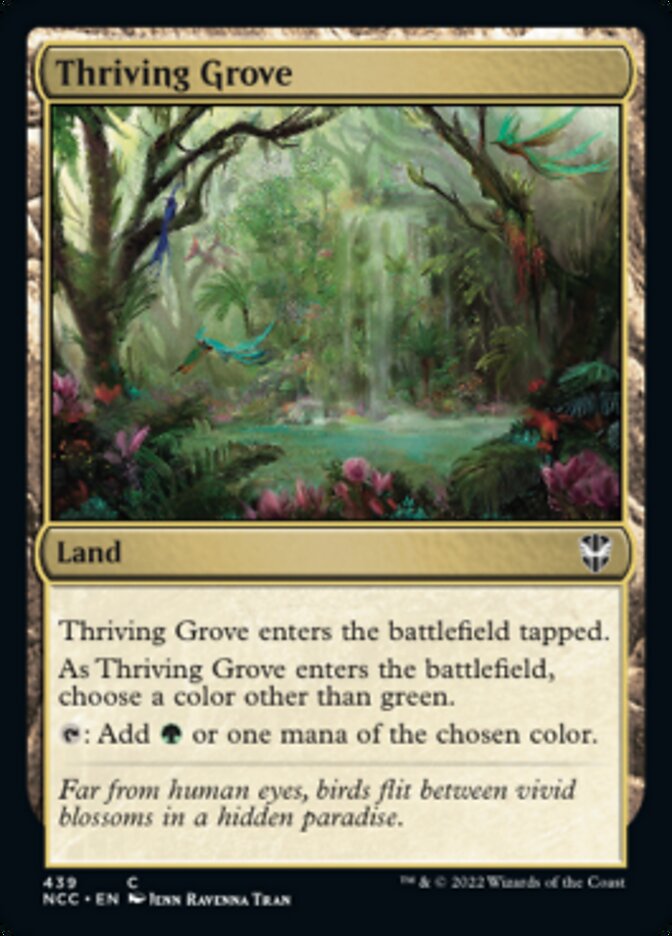 Thriving Grove [Streets of New Capenna Commander] | Cracking-Singles