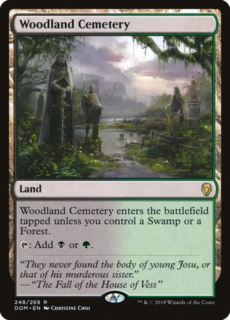 Woodland Cemetery [Dominaria] | Cracking-Singles