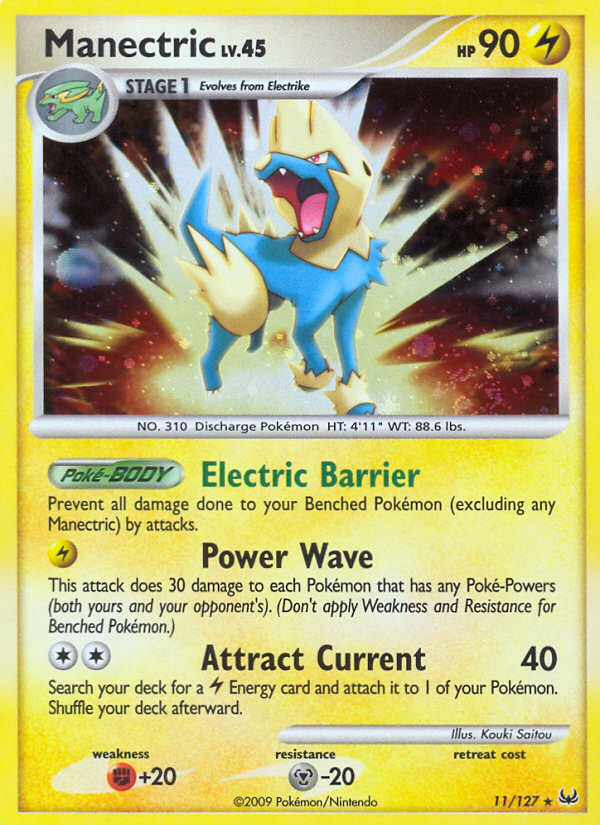 Manectric (11/127) [Platinum: Base Set] | Cracking-Singles