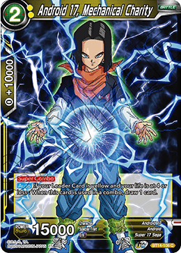 Android 17, Mechanical Charity (BT14-108) [Cross Spirits] | Cracking-Singles