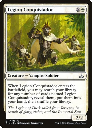 Legion Conquistador [Rivals of Ixalan] | Cracking-Singles