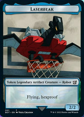 Powerstone // Laserbeak Double-Sided Token [The Brothers' War Tokens] | Cracking-Singles