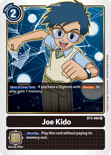 Joe Kido [BT3-095] [Release Special Booster Ver.1.5] | Cracking-Singles